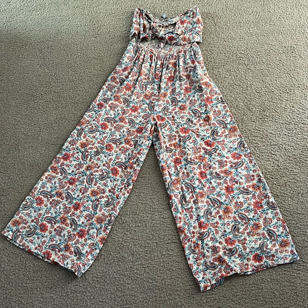 Strapless Romper